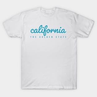 California The Golden State Retro Groovy T-Shirt